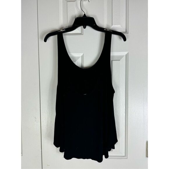 Joah Brown Womens Black Tank Size OSFA - Picture 3 of 3